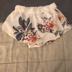 Floral shorts